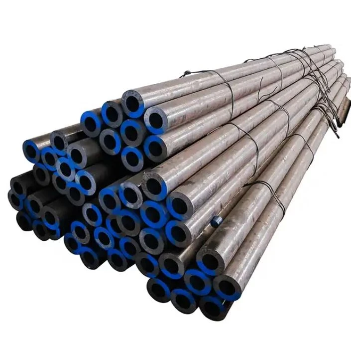 Q235B Thick Wall Round Straight Seam Welded Pipe